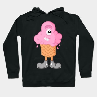 Cute ice cream cartoon Hoodie